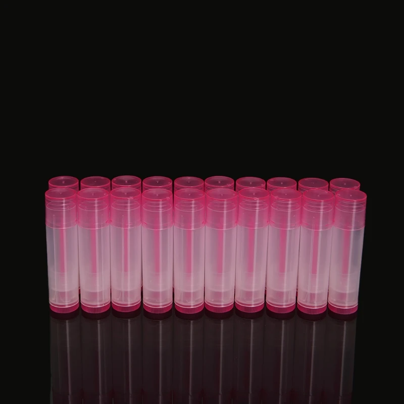 Прямая поставка. 20 шт. самодельный пустой красочный бальзам для губ помада Крем