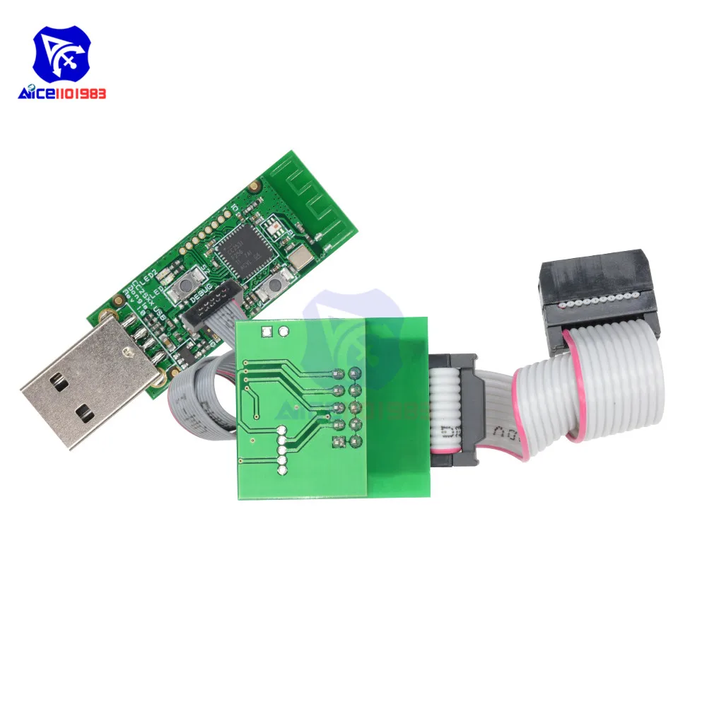 Diymore SmartRF04EB Bluetooth, Zigbee Simulator CC2531 CC2540 анализатор голой платы Zigbee Sniffer Программируемый разъем адаптера