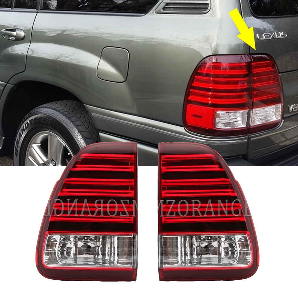 

MZORANGE Tail Light For Lexus LX470 2006 Taillights Rear Brake Stop Lamp Fog Light Lamp Turn Signal Lamp Car Accessories