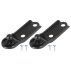 2 комплекта 10 мм автомобильные шариковые гвоздики X Autohaux, газовые амортизирующие кронштейны для газовых стойки, амортизаторы 76X24X22 мм