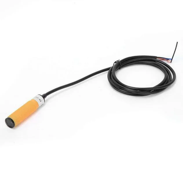 

Switch Photoelectric Sensor With Fixed Nut 5-30cm ABS Brass Case DC10-30V
