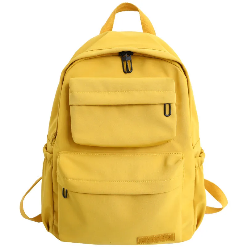New Teenager Girls Waterproof Nylon Backpacks SchoolBag for Women Multi Pockets Travel Backpack Female School Bag Mochilas