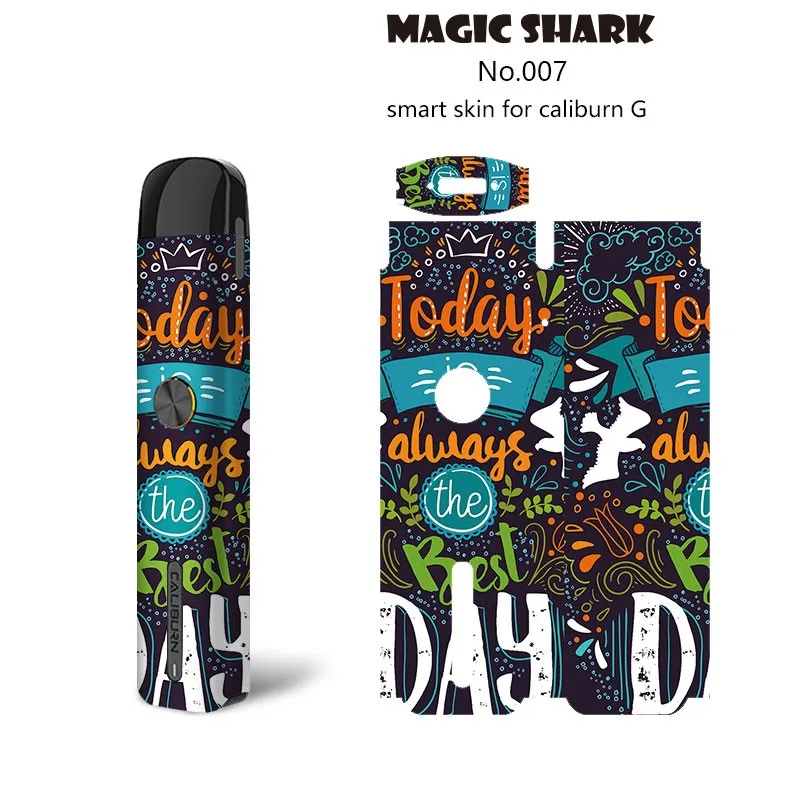 1 шт. Новинка 2.5D ПВХ не выцветает мультяшный череп дерево камень печать полностью