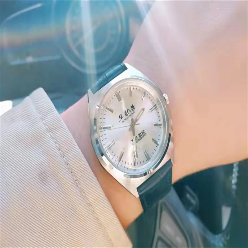 Peony Peak Moranbong-reloj luminoso de cuarzo para hombre, reloj de pulsera, regalo de compra raro-1
