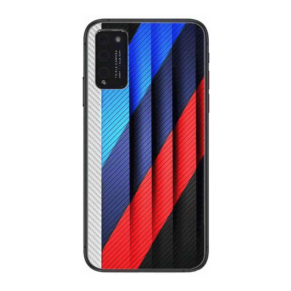 

Case Bmw Blue Red Sport Car Clear Phone Case For Huawei Honor 10 20 30 9 X Pro Lite V 5G RU Black Etui Coque Hoesjes Comic Fash