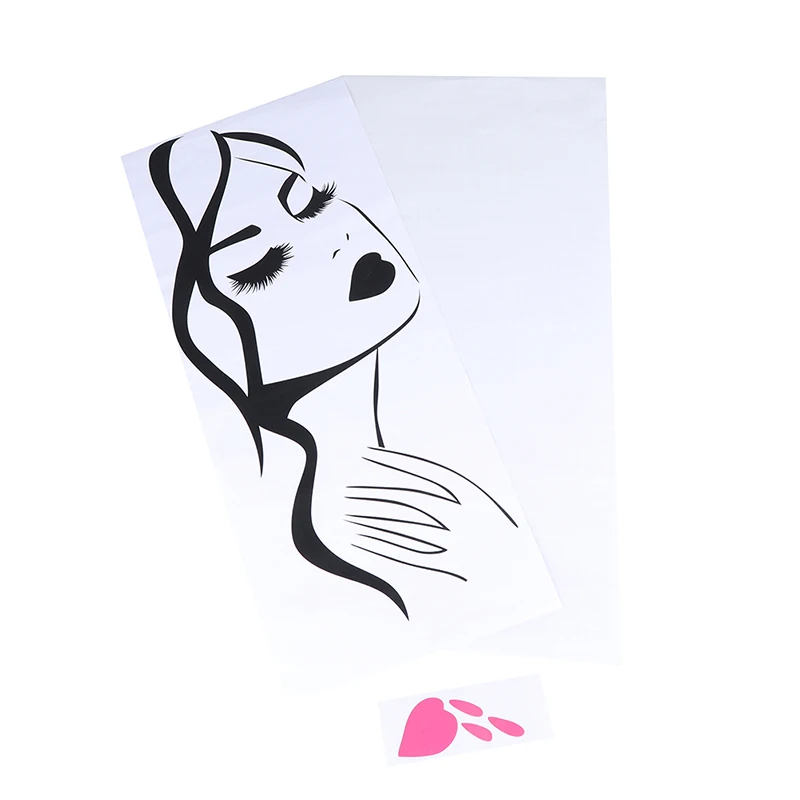 Настенная Наклейка прическа декор для парикмахеров спа-комната настенная