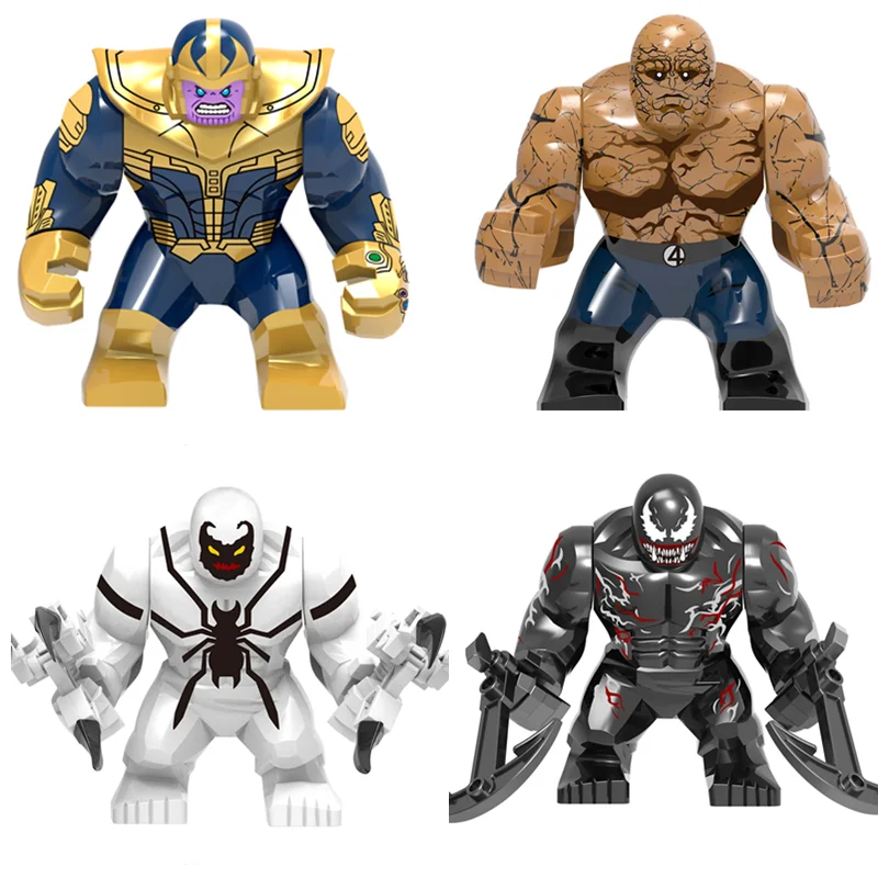 Большой Decool танос большой анти Веном райот карнидж Зеленый Фонарь Халк Бастер