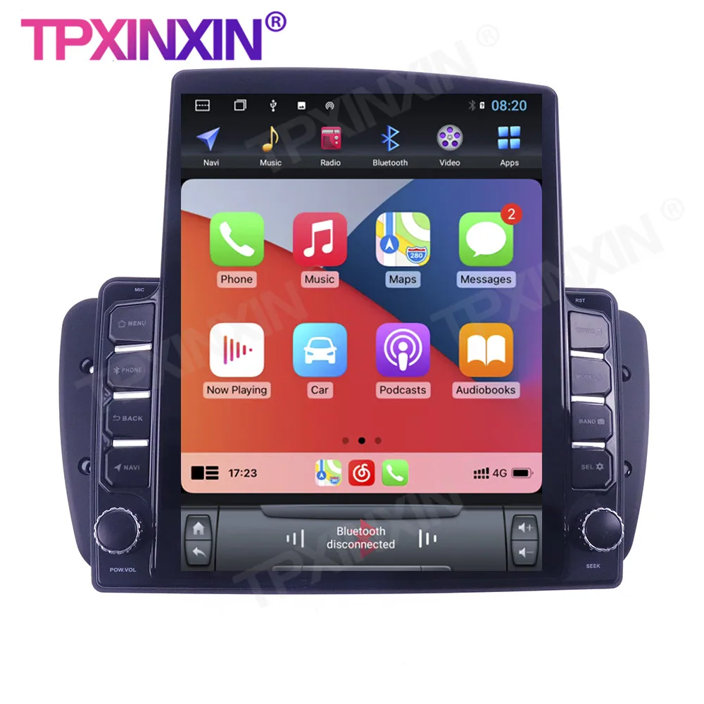 구매 무선 카플레이 스테레오 수신기 자동차 GPS 네비게이션 라디오 플레이어 라디오, 좌석 이비자 2009-2015 안드로이드 128G 테슬라 스타일 화면