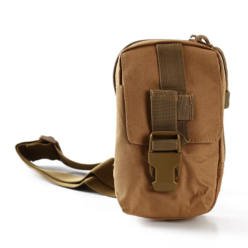 

Outdoor Tactical Camouflage Bags Hunting Portable Bag Nylon Waist Storage Kettle Recycle Bag For Army Equipment Accessories