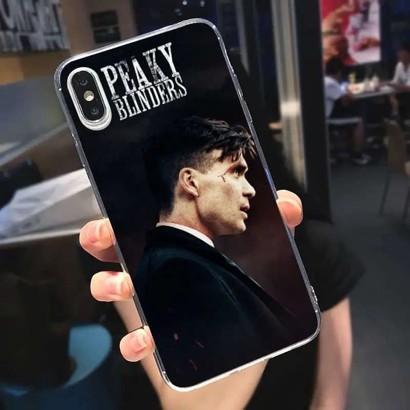 

Peaky Blinders British TV series Phone Case Transparent soft For iphone 5 5s 5c se 6 6s 7 8 11 12 plus mini x xs xr pro max