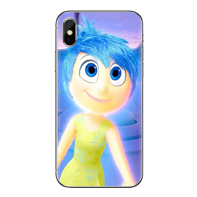 Радость и грусть Inside Out силиконовый чехол для мобильного телефона с откидной
