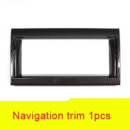 

For Land Rover discovery5 2017-2019 carbon fiber Navigation frame 1pc