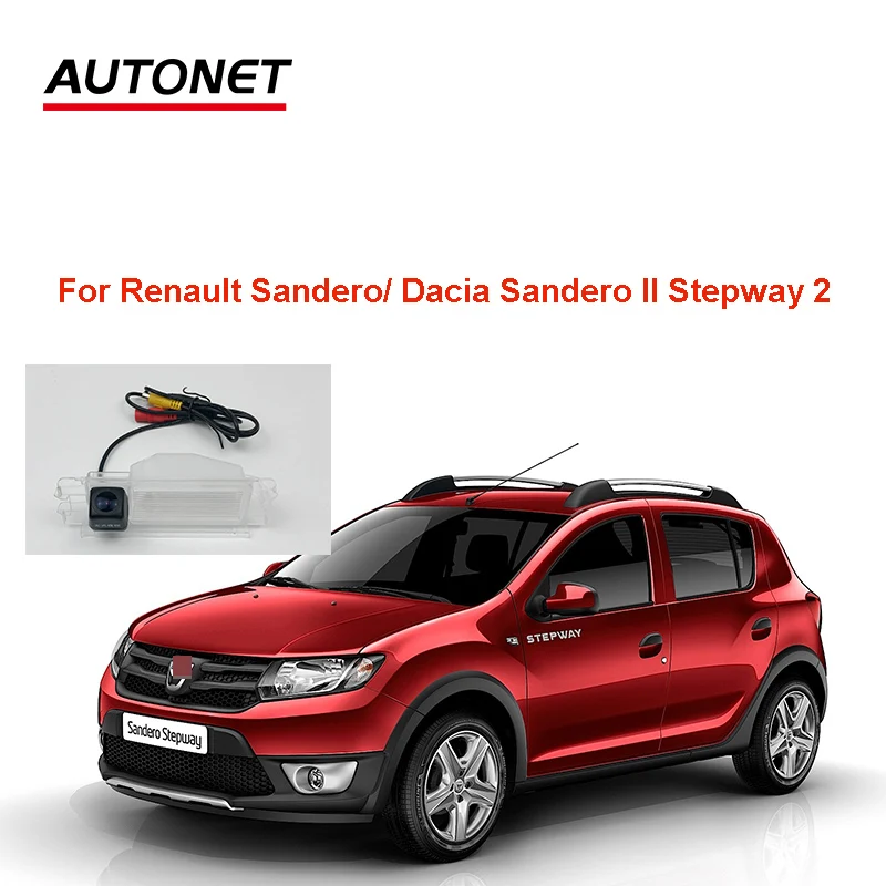 

Autonet CVBS 720P Rear view camera For Renault Sandero Dacia Sandero II Stepway 2 2012~2019 AHD720P camera /license plate camera