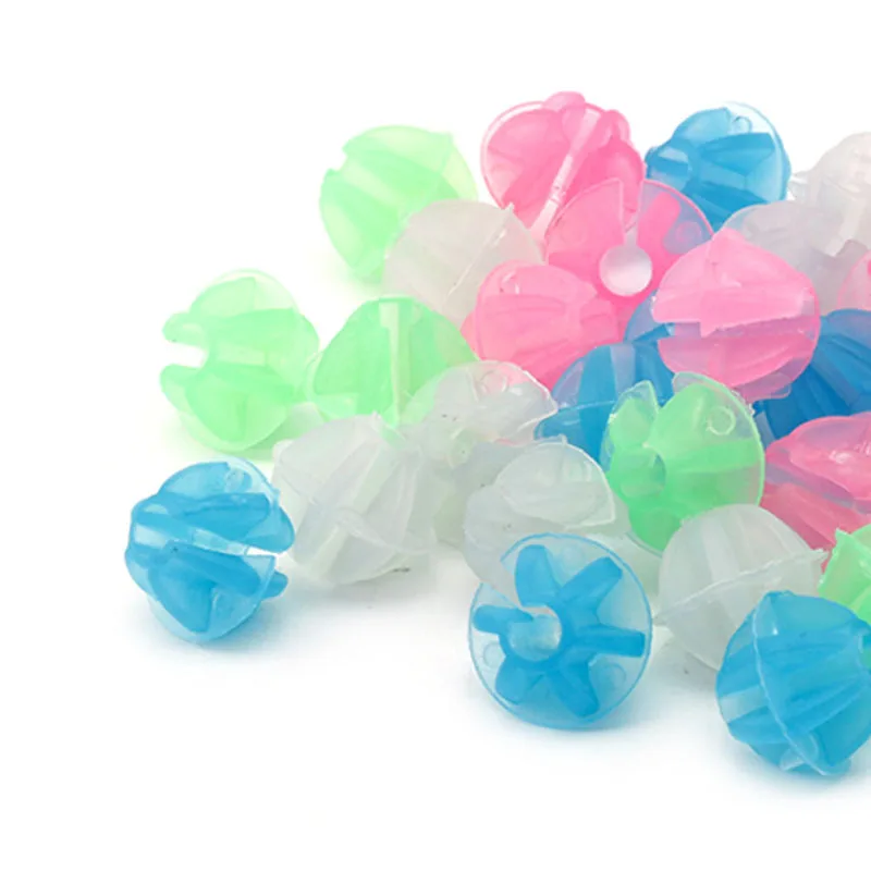 

36X красочные пластиковые велосипедные колесные спицы с зажимом, светящиеся бусины, велосипедные декорации