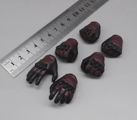 in stock hottoys tms003 ht superhero daredeviless hand model 6pcsset for usual 12inch soldier doll action