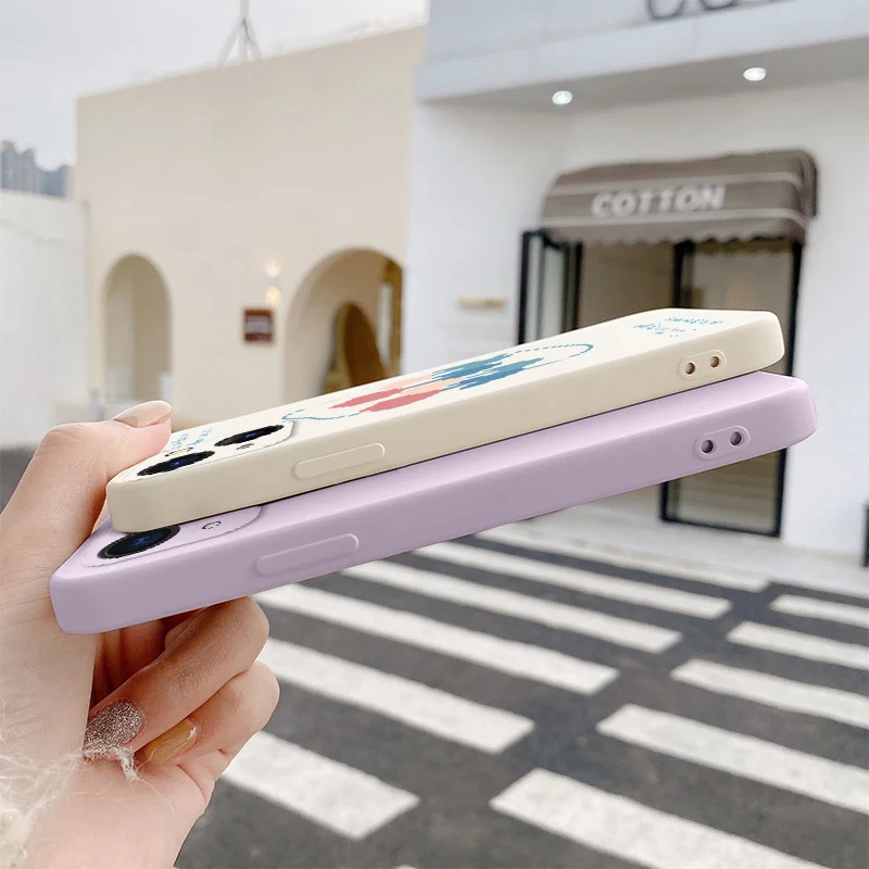 

Pink Flowers Silicone Case For iPhone 13 12 Pro Max Mini 11 Pro Max X XR XS MAX SE2020 8 7 Plus 6 6S Plus Soft Phone Cover Case