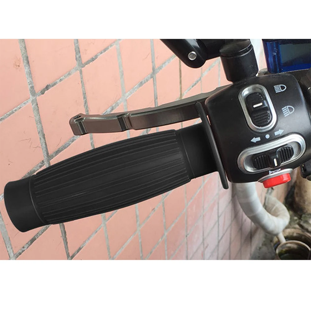 Ручка 7/8 дюйма ретро резиновая мотоциклетная велосипедная винтажная ручка для