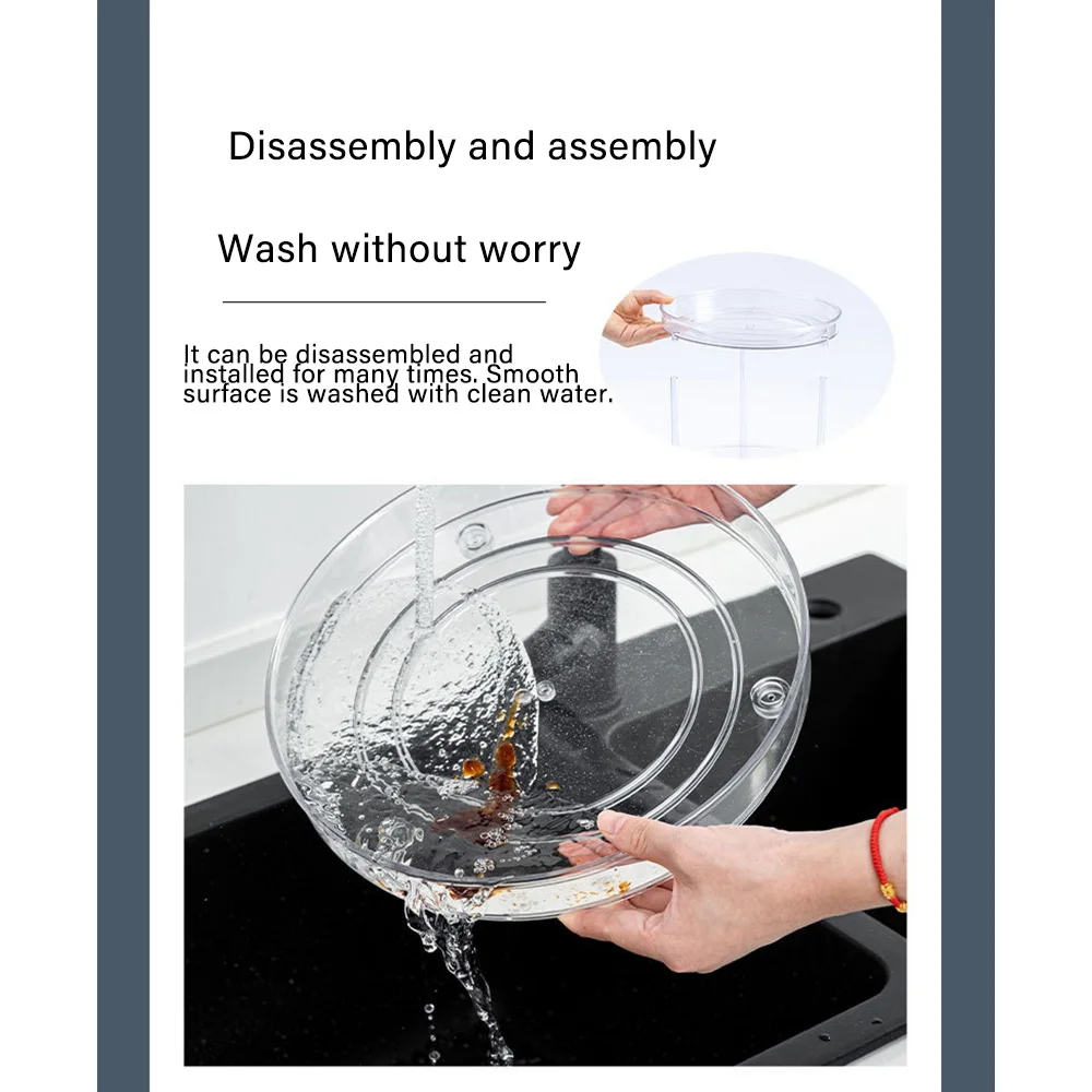 lazy susan cabinet organizer turntable organizers storage for kitchenbathroomofficebedroomliving room clear storage bins free global shipping