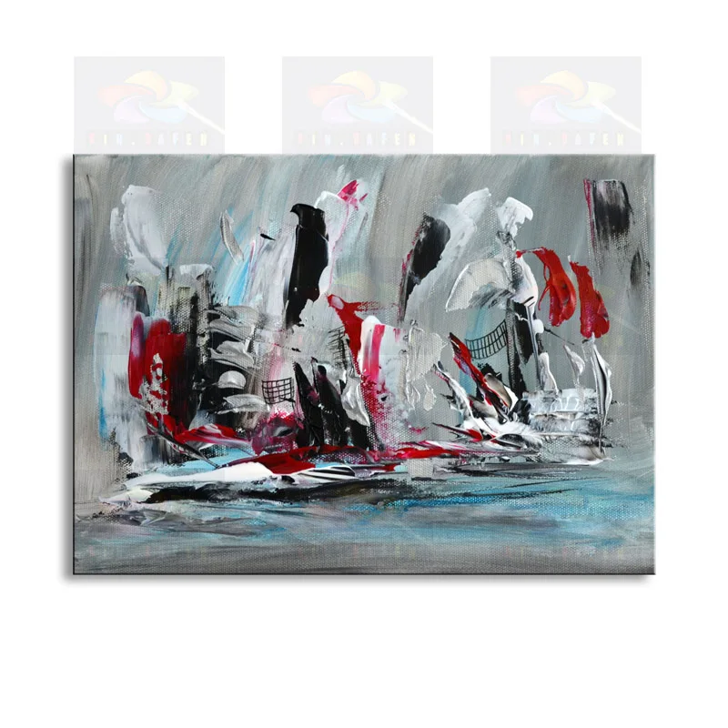 

handmade oil painting on canvas modern 100% Best Art Abstract oil painting original directly from artis CHX-00E