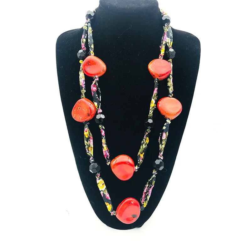 Dandie New Hand-Made Multi-Color Bead Long Necklace A Variety Of Optional Fashion Necklaces Simple Accessories Gifts For Women | Украшения