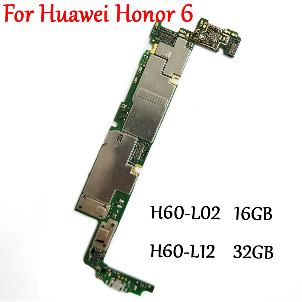 Тестирование работы оригинальная разблокированная материнская плата для Huawei Honor