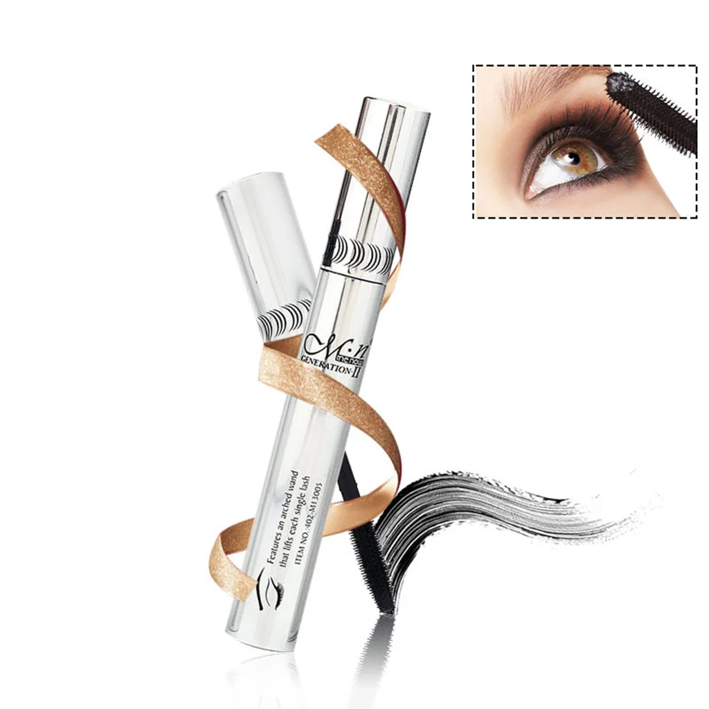

Natural Long Curl Mascara +12Pcs Eyeliner Eyeshadow Pencil For Kabuki Makeup