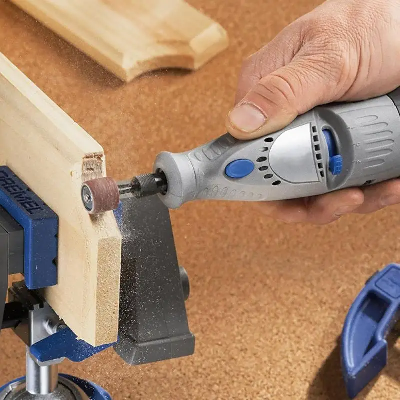 

384 Pieces Drum Sander Set Including 360 Pieces Nail Sanding Band Sleeves and 24 Pieces Drum Mandrels For Rotary Tool