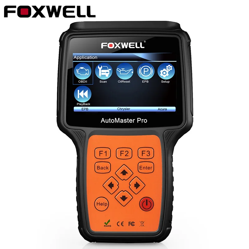 FOXWELL NT624 PRO полная система OBD2 сканер Код считыватель масла EPB сервис сброса ODB2 авто