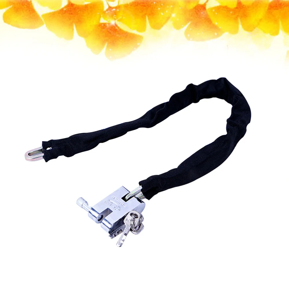 

Bicycle Cable Lock Heavy Duty Braided Stainless Steel Cable Lock for Outdoor Cycling Security (100cm)