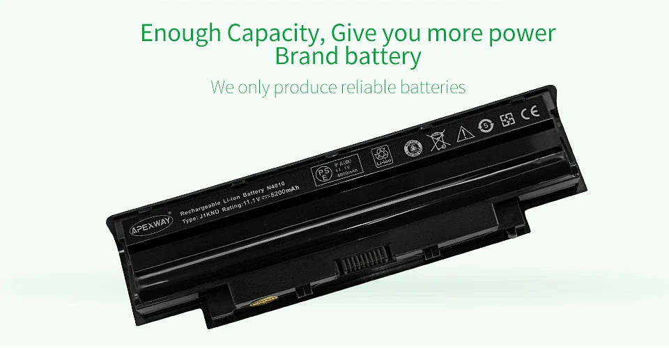 11,1 v Аккумулятор для ноутбука Dell Inspiron N5110 J1KND J4XDH N7110 N3110 N4050 N5050 M4040 Vostro 1450 1540 1550 3450 3550 3750