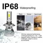 1 шт., автомобильная светодиодная лампа H7, 6000 К, 120 Вт, лм