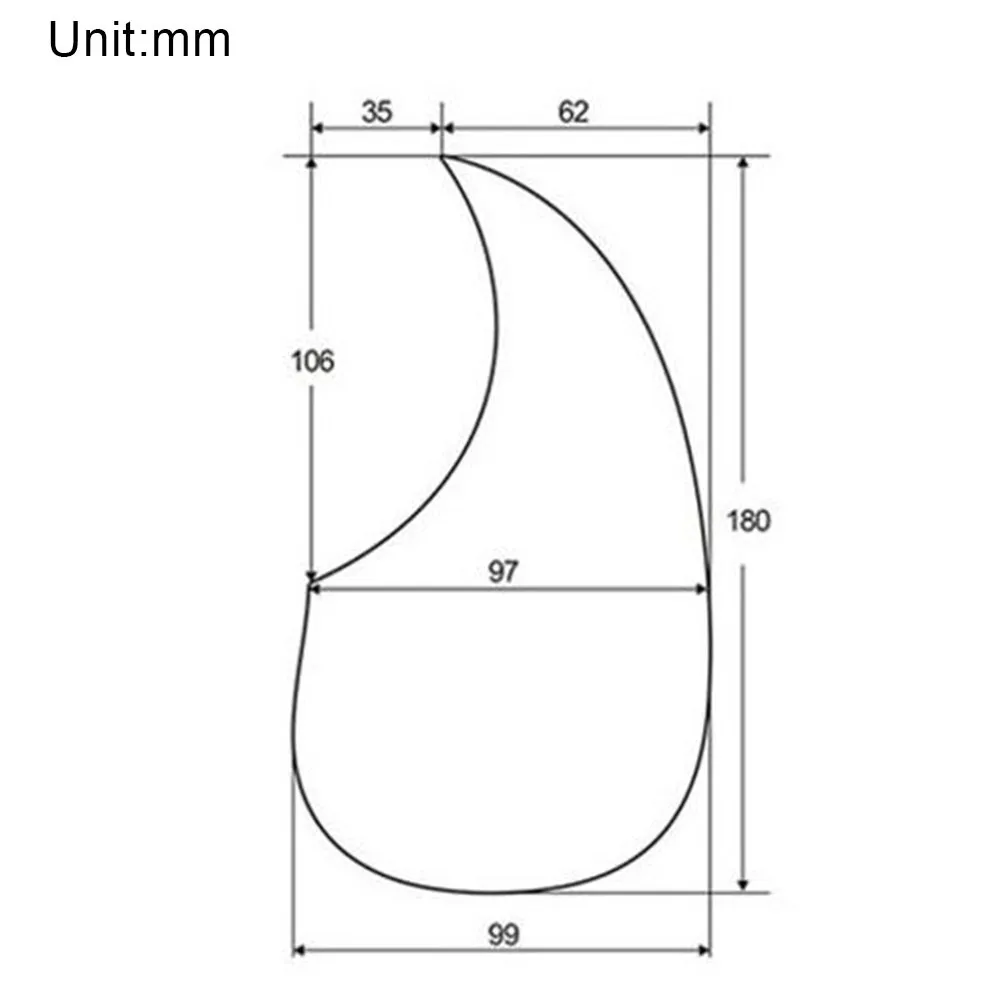 

Useful Durable Hot Sale Practical Pickguard Celluloid For Acoustic Martin Style Guard Guitar Plate Replacementm