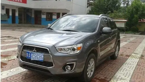 Хромированная крышка противотумансветильник фары ABS для Mitsubishi Outlander Sport/ASX 2013-2015 (4