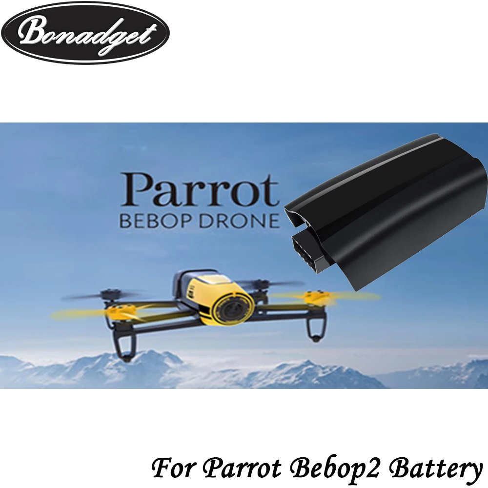 Bonadget 2 шт 3100mAh 11 1 V литий-ионная аккумуляторная батарея для Parrot Bebop Drone Замена