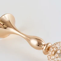 PEANDIM Crystal Flower Vase Gold Silver Wedding Table Centerpieces Road Lead Flower Vase Stands For Home Party Decoration