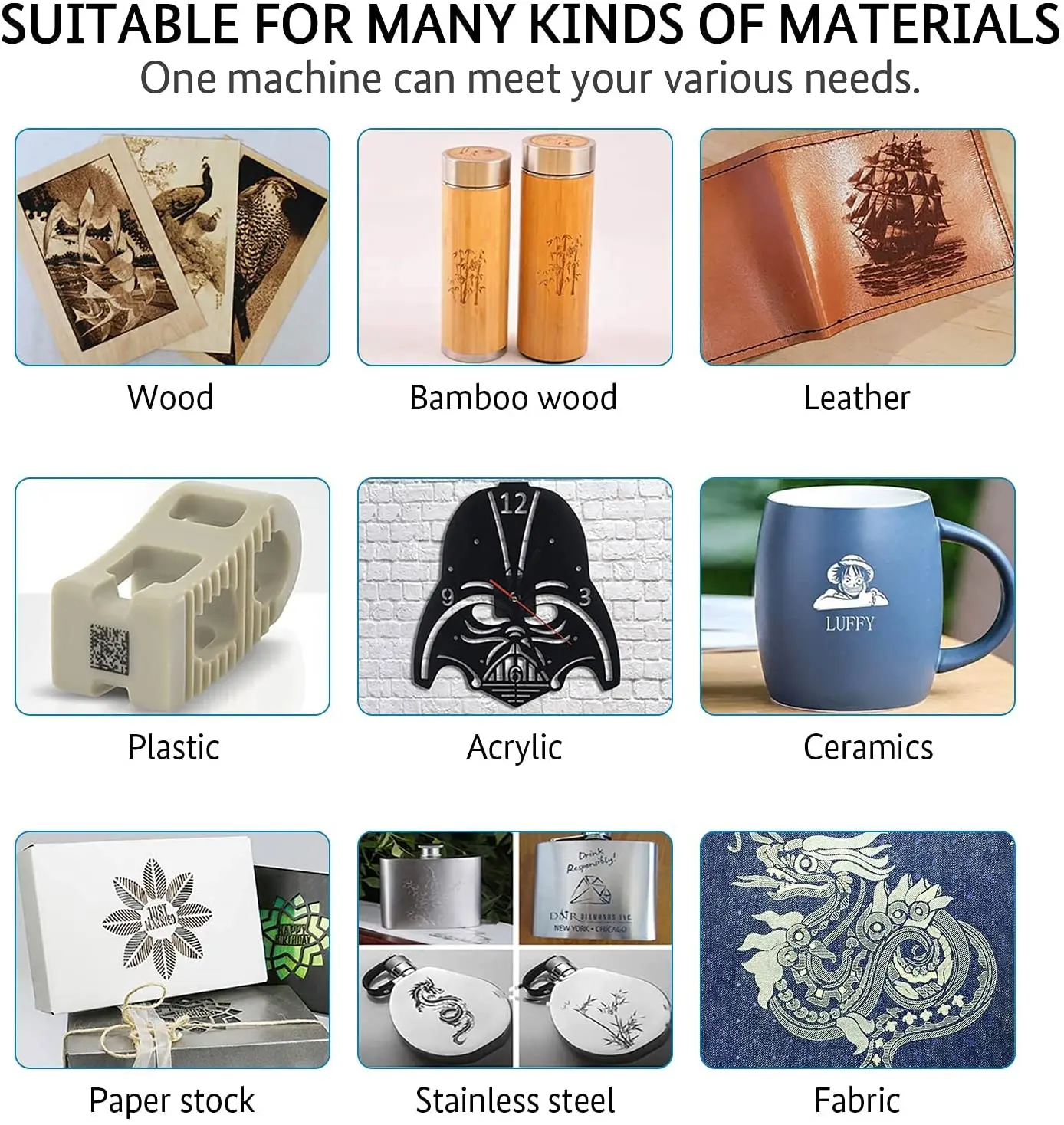 Лазерный гравер ATOMSTACK A5PRO 40 Вт + Ротационный ролик лазерная гравировальная машина