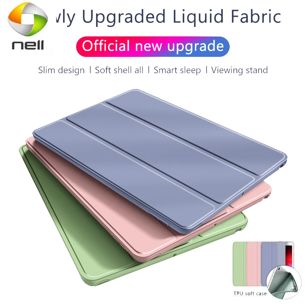 

Ca TPU Silicone Case Cover iPad 9.7 Air 2 3 Mini 4 5 Funda iPad Pro 11 9.7 10.2 7th 6th Gen Protective Case iPad 234