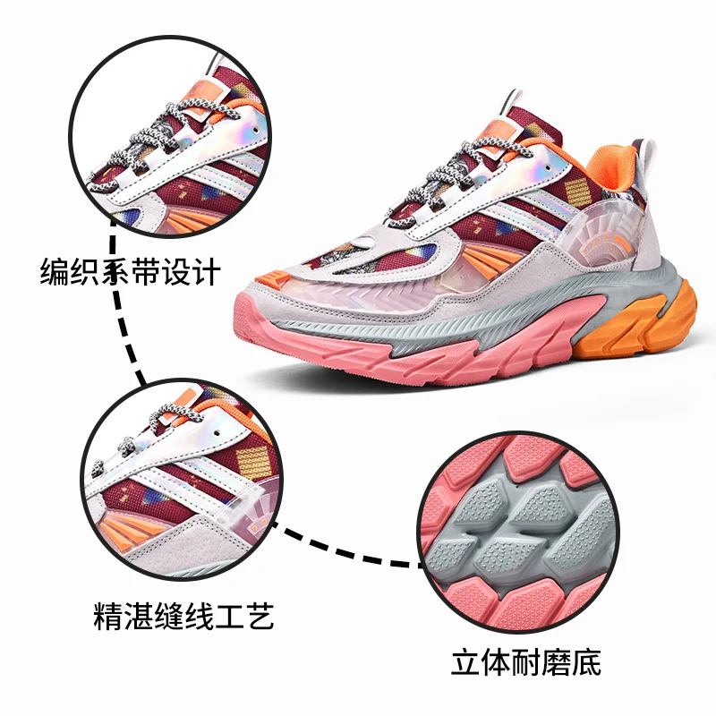 

A6 New Men's And Women's Outdoor Leisure SportsShoes Lightweight Breathable Non-slip RunningShoes Cushioning Fashion CasualShoes