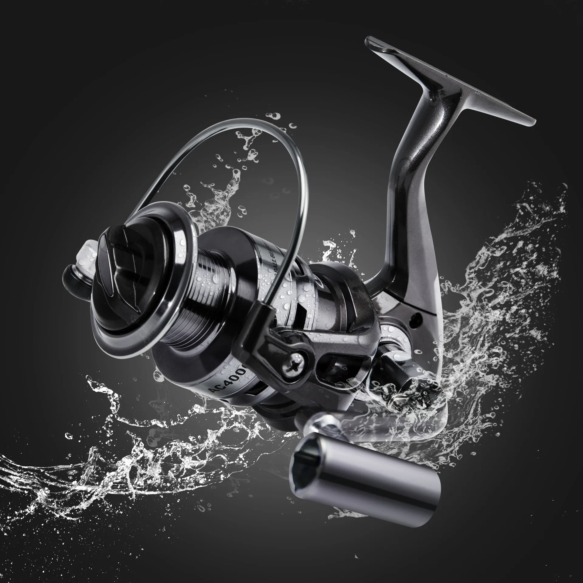 

All-Metal Head Spinning Reels Sea Fishing Rod Fishing Reel lu ya Fishing Vessel