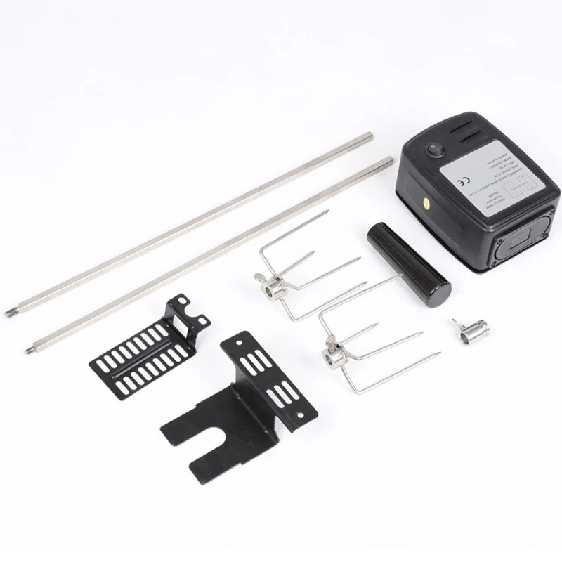 Автоматический гриль для барбекю гриля электрический двигатель металлический