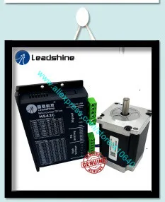 Настоящий Leadshine NEMA23 шаговый двигатель 57HS21A 8 мм вал 5A 2,1 Н. М крутящий момент 76 мм Длина 4 провода соответствие с шаговым приводом DM542