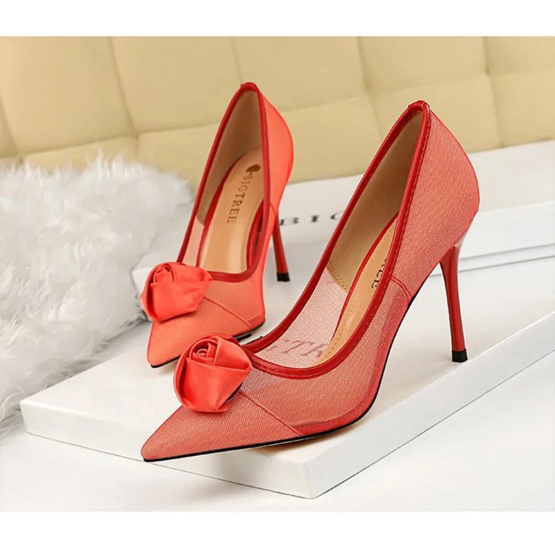 

Женские туфли-лодочки на высоком каблуке 9 см, повседневные туфли с бантом-бабочкой для ночного клуба, вечерние, весна-осень 2020