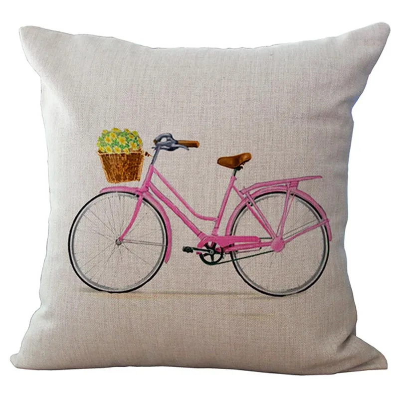 Чехол для подушки 45*45 Ретро автобус диванные офиса наволочки наволочка из