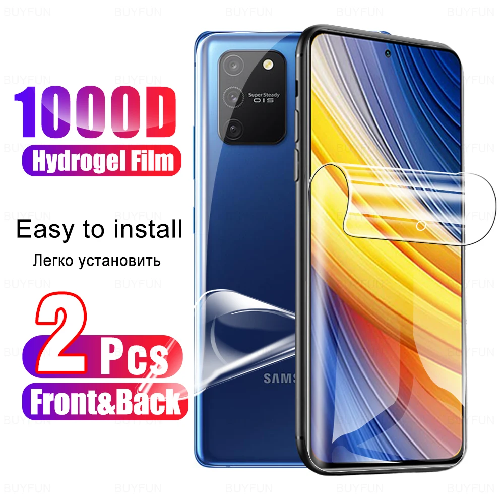 

2 шт., Гидрогелевая Защитная пленка для Samsung Galaxy S10 Lite S8 S9 S10e Note 8 9 10 Plus