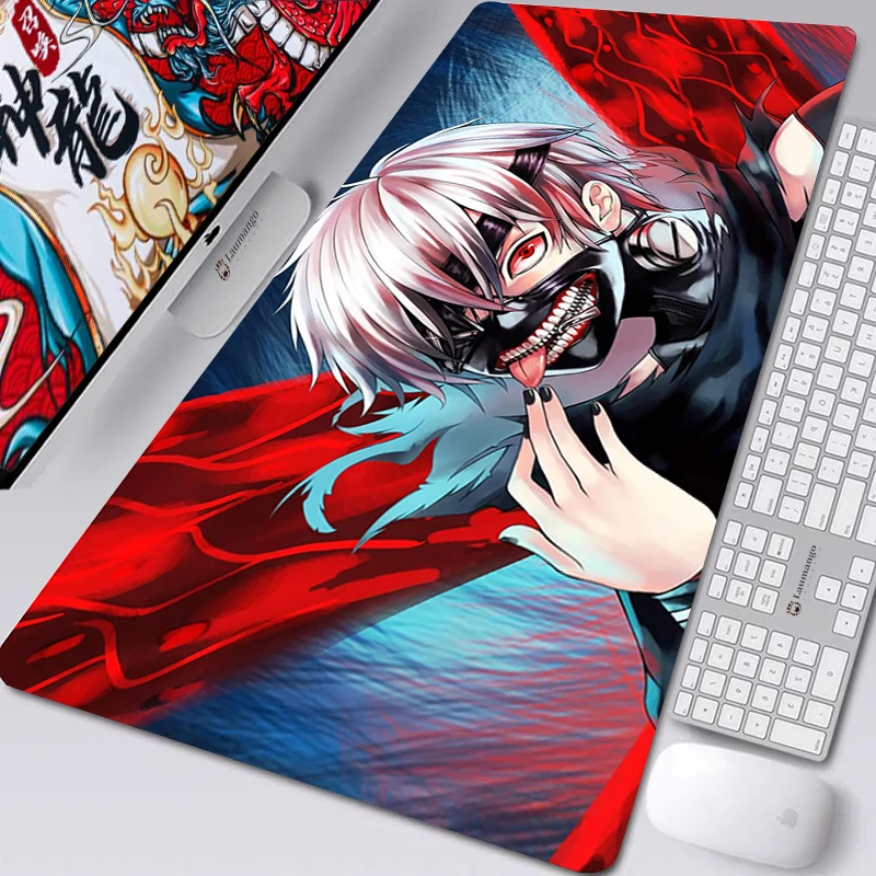 

Pc Gaming Mouse Pad Gamer Gamers Accessories Varmilo Mausepad Rug Desk Mat Mice Keyboards Computer Peripherals Tokyo Ghoul