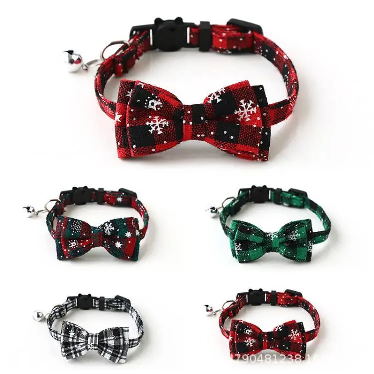 

Cat Collar, Pet Cat Collar, Snowflake Bow Collar for Cats, Pet Accessories Cat Accessories