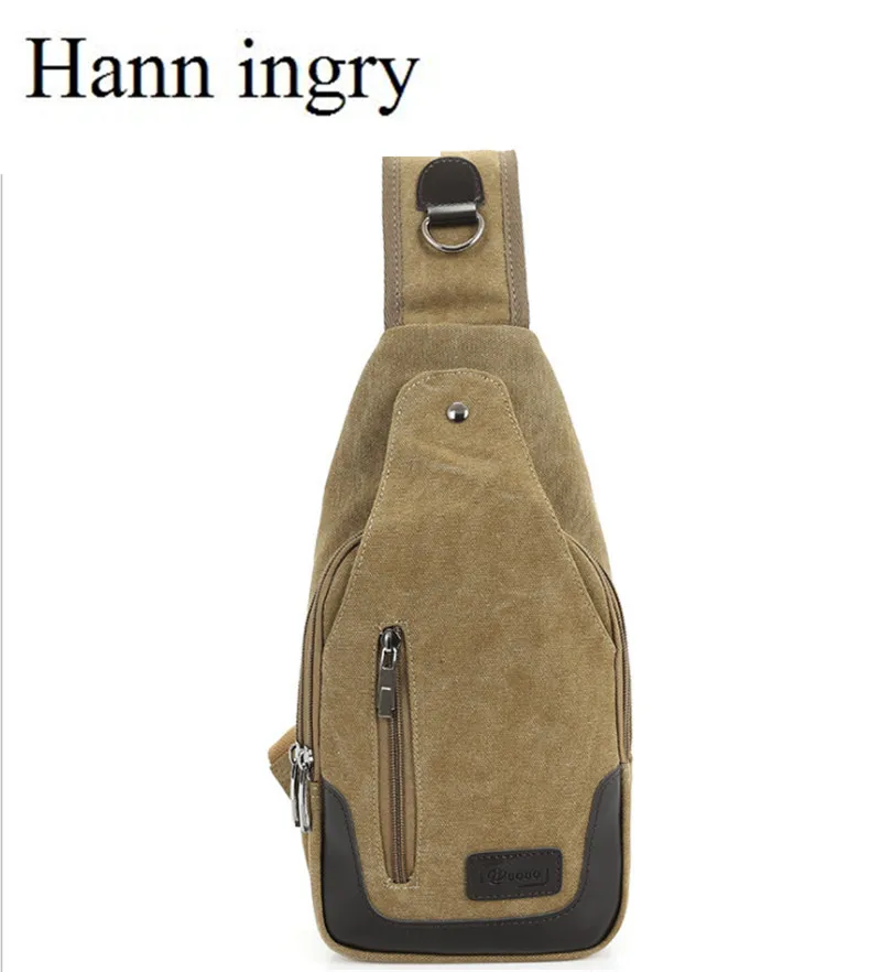 Нейтральный модный брезентовый нагрудник HANN INGRY новинка Спортивная деловая