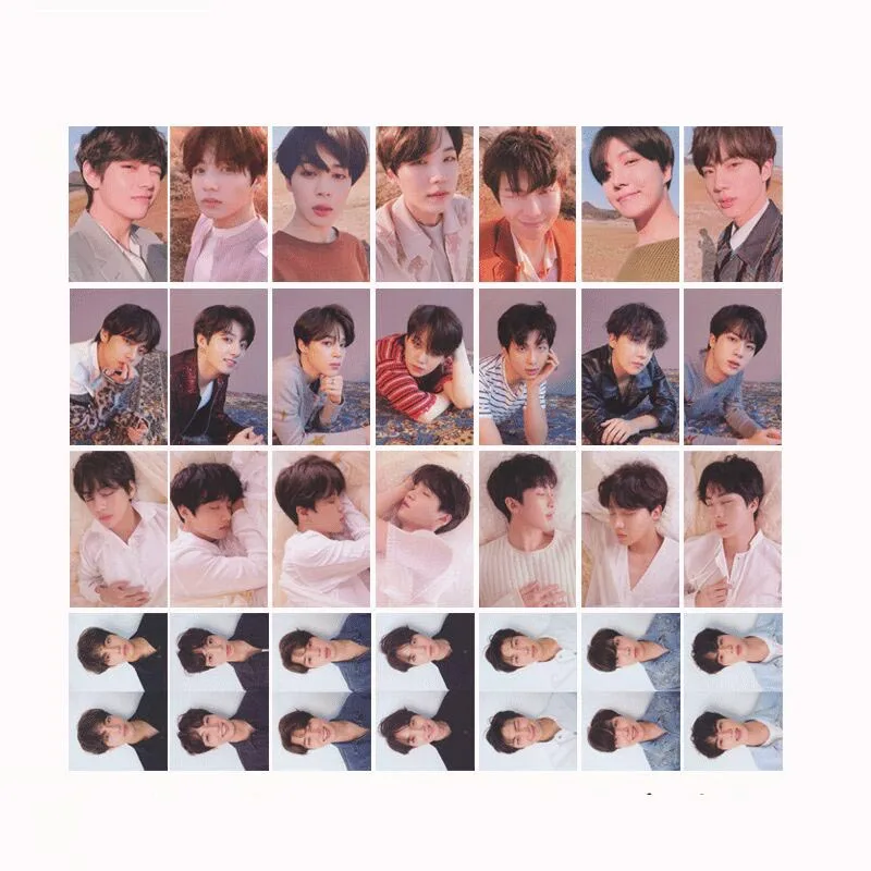 Альбом Kpop Фотокарточка Bangtan Boys коллекционная фотокарточка самодельные бумажные