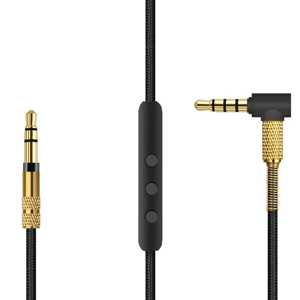 Сменный позолоченный аудиокабель провод для B & O BeoPlay H4 H6 H7 H8 H8i H9 H9i наушники AUX 3 5 мм