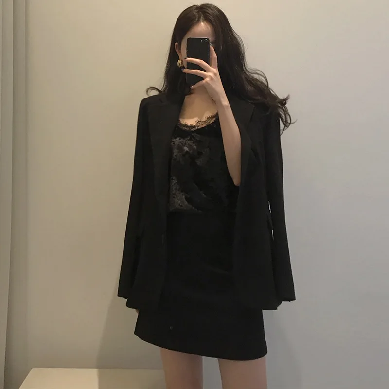 Женский Осенний однотонный Блейзер 2019 | Женская одежда